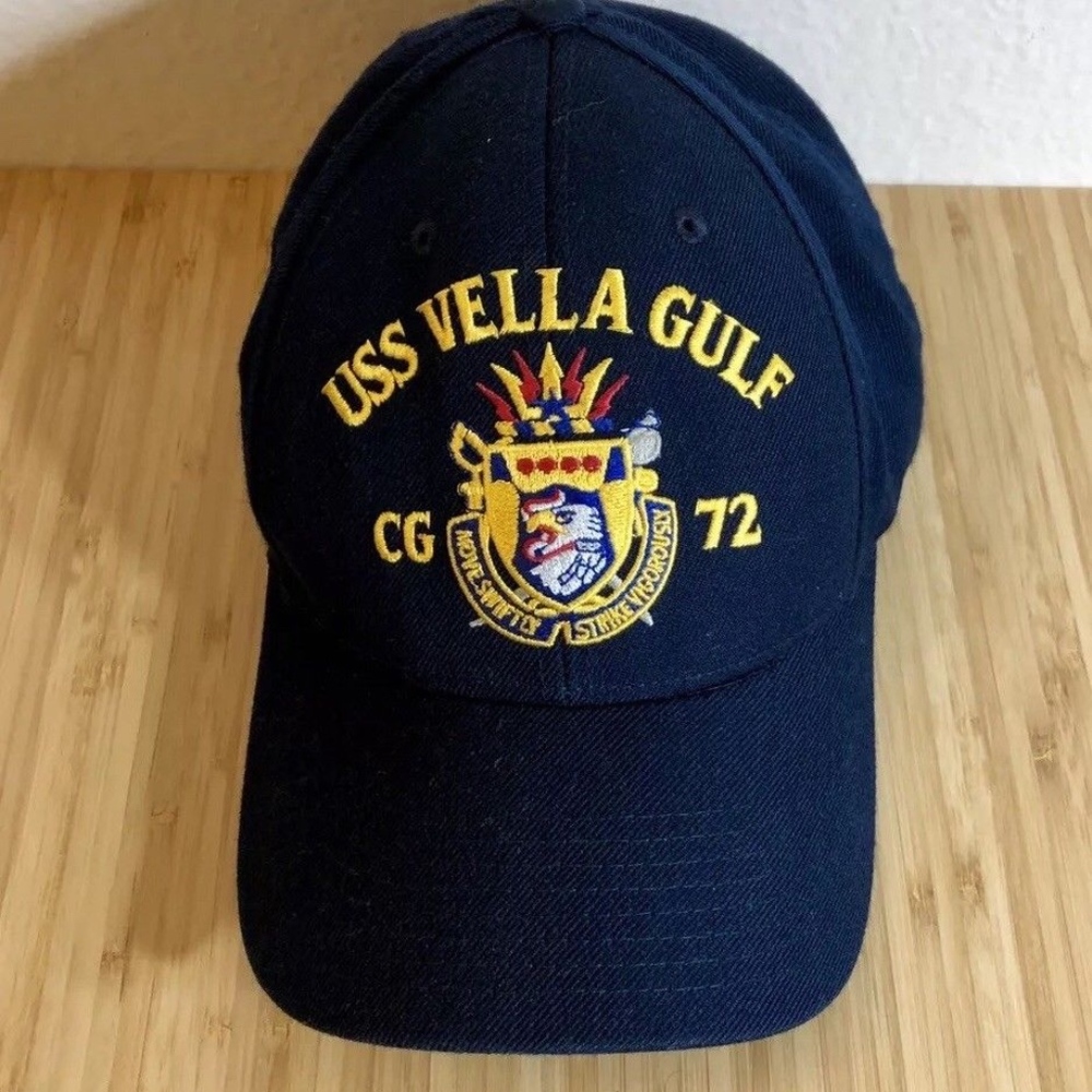USS Vella Gulf CG 72 Baseball Hat Cap